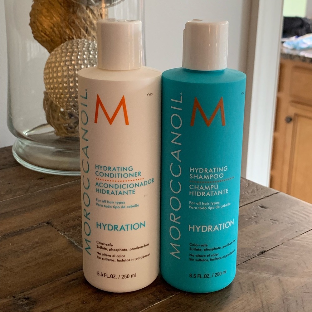 Moroccan Oil- hydrating Shampoo and Conditioner